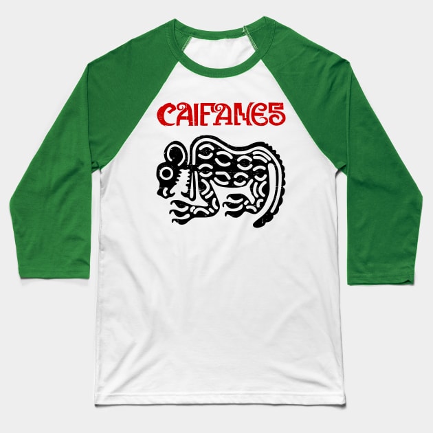 Caifanes - Rock en Español - Grunge design Baseball T-Shirt by verde